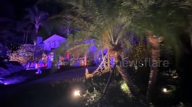 Magical Halloween-Decorated Houses Light Up Hollywood Nights