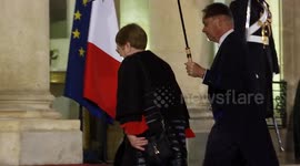 Macron hosts dinner at Élysée Palace during Paris Peace Forum