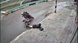 The Passenger Was Ejected from the Motorcycle!