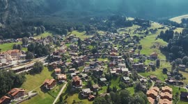 Switzerland: Swiss Alpine valley draws tourists with waterfalls, scenic views