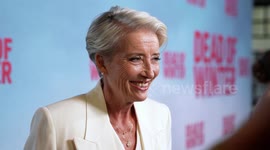 UNCAPTIONED: Emma Thompson irritated by 'annoying' AI interference in screenwriting process