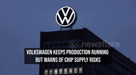 Volkswagen Keeps Production Running But Warns Of Chip Supply Risks