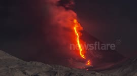 Kliuchevskoi Volcano Eruption