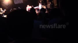 [CLOSE UP] Watsky (rapper) stage dives from 40ft to concrete  - Full video & Aftermath