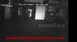 Burglars in Flintshire caught on CCTV