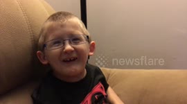 Boy, 8, with rare condition surprises everyone by walking again after major surgery
