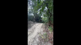 Boy loses control on bicycle ramp in Monte Carlo, Monaco