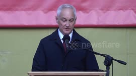 Russia launches nuclear submarine Khabarovsk in Severodvinsk