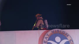 US, Los Angeles: East Hollywood Arson Suspected In Fire That Damaged Church