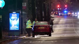 Pedestrian fighting for his life after he was run over by a car on Birmingham main road