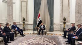 Turkish foreign minister meets Iraqi prime minister in Baghdad