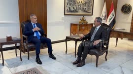 Turkish FM meets with head of Iraq's Supreme Judicial Council during Baghdad visit