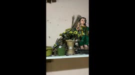 Cat Praying to Saints