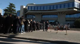 Albania holds state funeral for ex-Prime Minister Fatos Nano