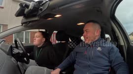 Videos of driving instructor giving lessons to Tourette's girl make her movie star