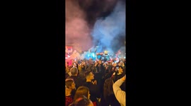 Serbia: Thousands March Into Novi Sad to Mark 1 Year Anniversary of Train Station Tragedy