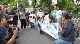 Thais protest over rare earth minerals deal with Trump