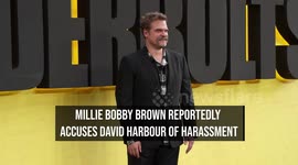 Millie Bobby Brown reportedly accuses David Harbour of harassment