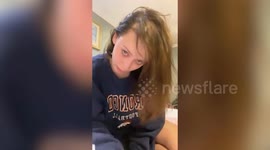 Woman, 23, has to wear wigs after 'work stress' caused hair to fall out