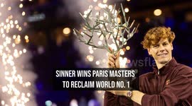 Sinner Wins Paris Masters to Reclaim World No. 1