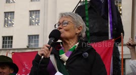 Tracey Edwards MBE full speech at a rally to demand UK Supreme Court's April 2025 biological women ruling is adhered to.