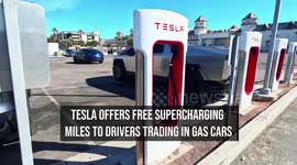 Tesla Offers Free Supercharging Miles To Drivers Trading In Gas Cars