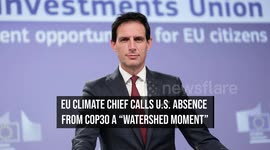 EU Climate Chief Calls U.S. Absence From COP30 a “Watershed Moment”