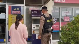 Shopper withdrawing cash stunned when snake slithers out of ATM