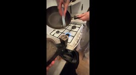 Woman fixes broken heel with wax and a frying pan in viral 15 million–view TikTok hack