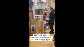 Husband living his best life at the range