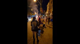 Fire Spinner Accidentally Sets Furry Tail On Fire