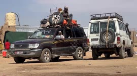 Hundreds of displaced civilians flee El-Fasher to northern Sudan amid dire conditions