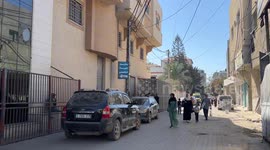 Gazans face cash shortages as banks reopen after ceasefire