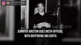 IN CASE YOU MISSED IT: Jennifer Aniston goes Insta-official with boyfriend Jim Curtis