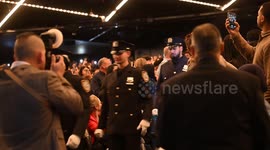 US: New York City Police Academy Graduation Ceremony