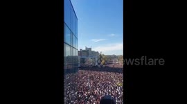 Serbia: Serbia stood still for 16 minutes, one for each life lost in last year’s Novi Sad station collapse