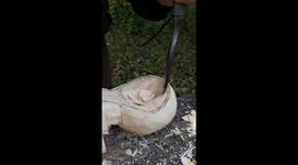 Traditional Kuksa Carving