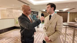 Reiss Boyce talks about his upcoming Panto role during an interview with Simon Gross at the London Lifestyle Awards