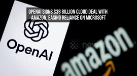 OpenAI Signs $38 Billion Cloud Deal With Amazon, Easing Reliance on Microsoft