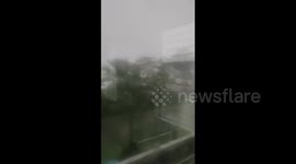 Typhoon Tino Approaches Leyte, Philippines