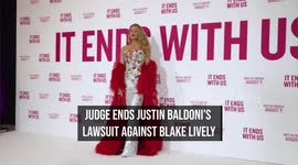 Judge ends Justin Baldoni's lawsuit against Blake Lively