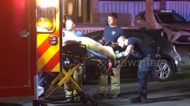 US, Los Angeles: Burbank Person Shot