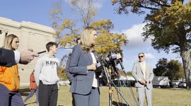 NJ-GOV: Sherrill addresses Election Day bomb threats at NJ polling sites, takes media questions