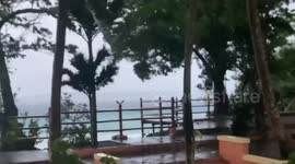 Typhoon Tino: Strong Winds In Bohol, Philippines
