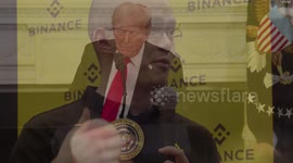 UNCAPTIONED: Trump Says He Has “No Idea Who He Is” After Pardoning Crypto Billionaire CZ