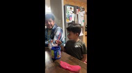 My Son Reacts to My Cheesy Joke