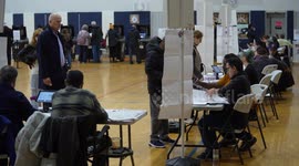 New Yorkers head to the polls in mayoral election