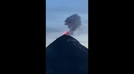 Volcan De Fuego in Guatemala