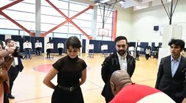 US: New York City Mayoral Candidate Mamdani Votes On Election Day.