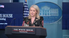 White House press secretary Karoline Leavitt holds briefing in Washington